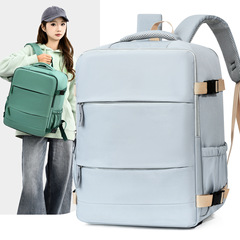 跨境多功能商务双肩包出差登机旅行背包百搭学生书包休闲电脑背包