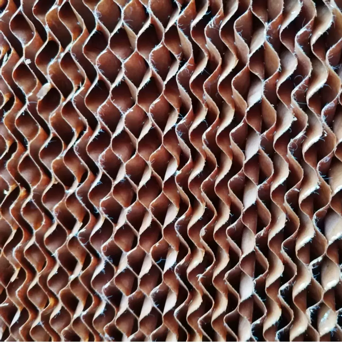 阻燃水帘湿帘纸适合养殖畜牧花卉厂房通风降温系统风机