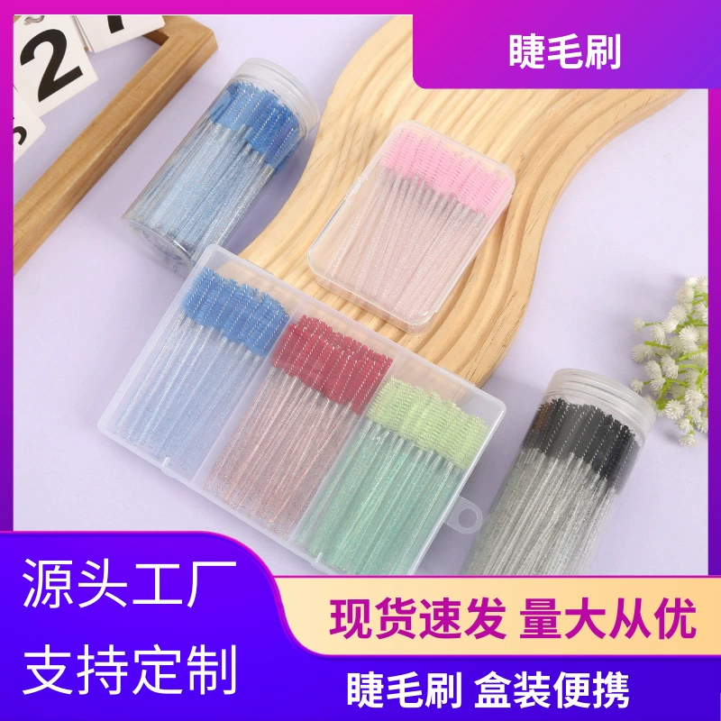 Нами eyelashes? Actually need translation: False eyelashes, handheld brush for eyelashes with rhinestones, (Cross-border trading)