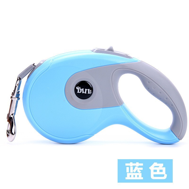 Cuerda de tracción retráctil automática explosiva de Amazon, correa para perros, cuerda para pasear al aire libre, cadena para perros, suministros para mascotas al por mayor