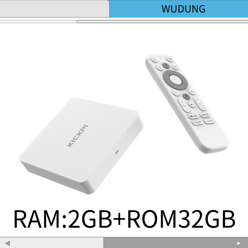 Foreign Trade KICKPI Smart TV Box Smart Set Top Box 32GB Android 11 5GWiFi Smart Voice
