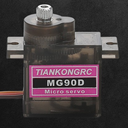 MG90D数码舵机 9g金属齿轮舵机 SG90尺寸固定翼TK机苏27