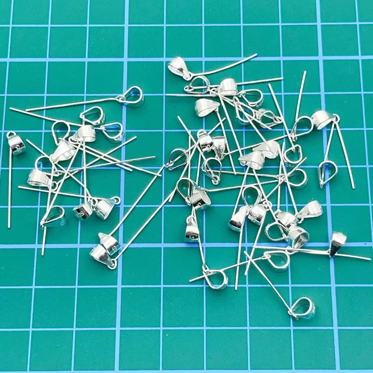 S925 стерлингового серебра кулон застежка DIY ручной работы браслет ожерелье кулон цепочка ювелирные аксессуары