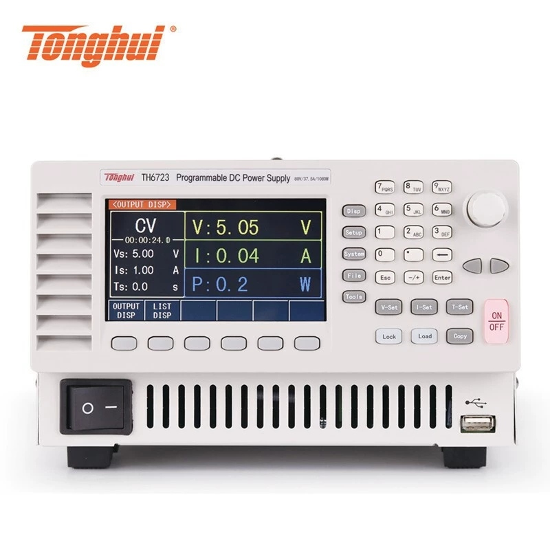 Tong Hui TH6711 Программируемый импульсный источник питания постоянного тока TH6712 6713 Единый путь TH6721 6722 6723