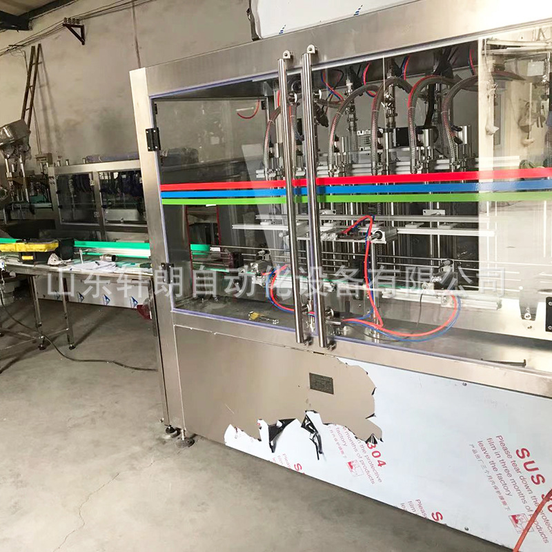 洗衣液奶油灌装机 沐浴露液体灌装机 护肤品洗手液全自动灌装机