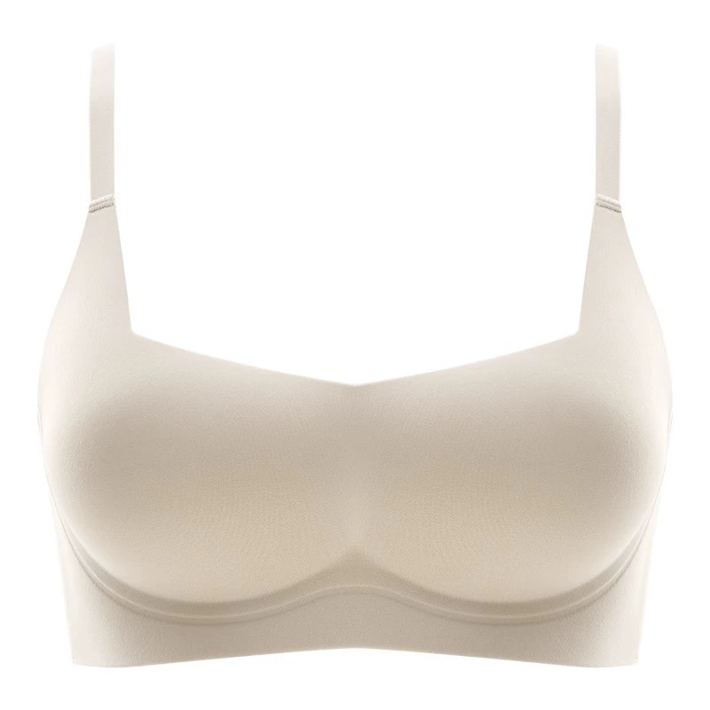 Underwear, push up bra, supporting wireless bra, thin bra top, beautiful back