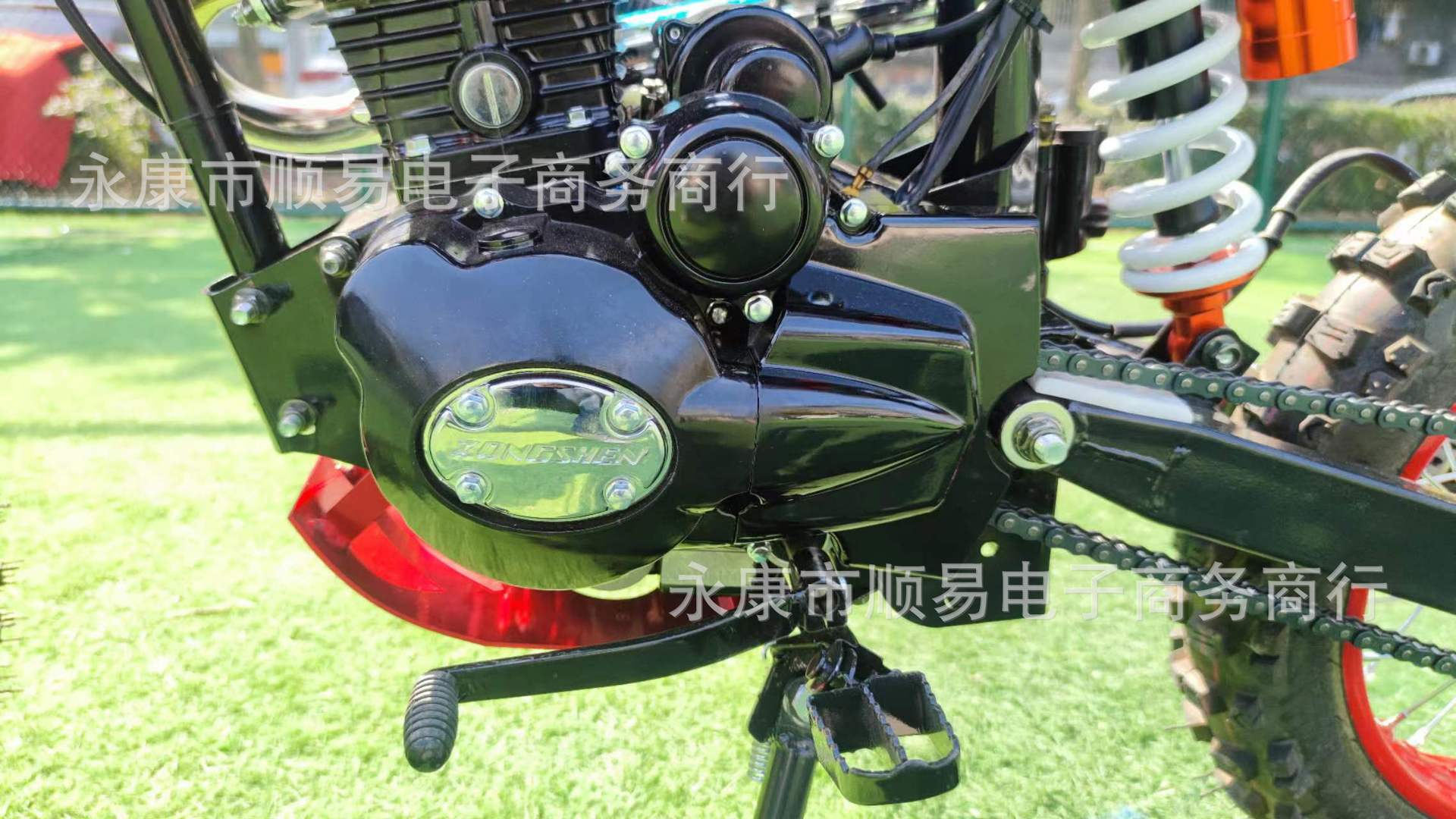 Two-Wheeled Off-Road Motorcycle 150C Adult Gasoline Mini Mountain Bike All-Terrain Venue Road Race