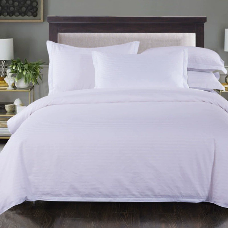 White bedspread, duvet cover, increased thickness