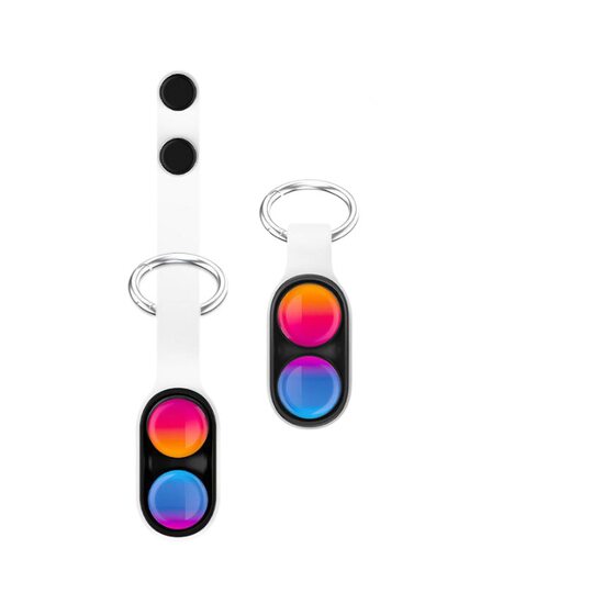 On behalf of Amazon best selling finger decompression artifact keychain black technology new strange boring decompression toys wholesale