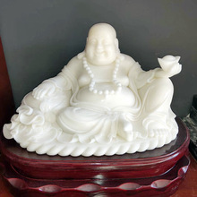 弥勒佛雕像 汉白玉观音佛像厂家 寺庙供奉地藏王布袋和尚弥勒佛像