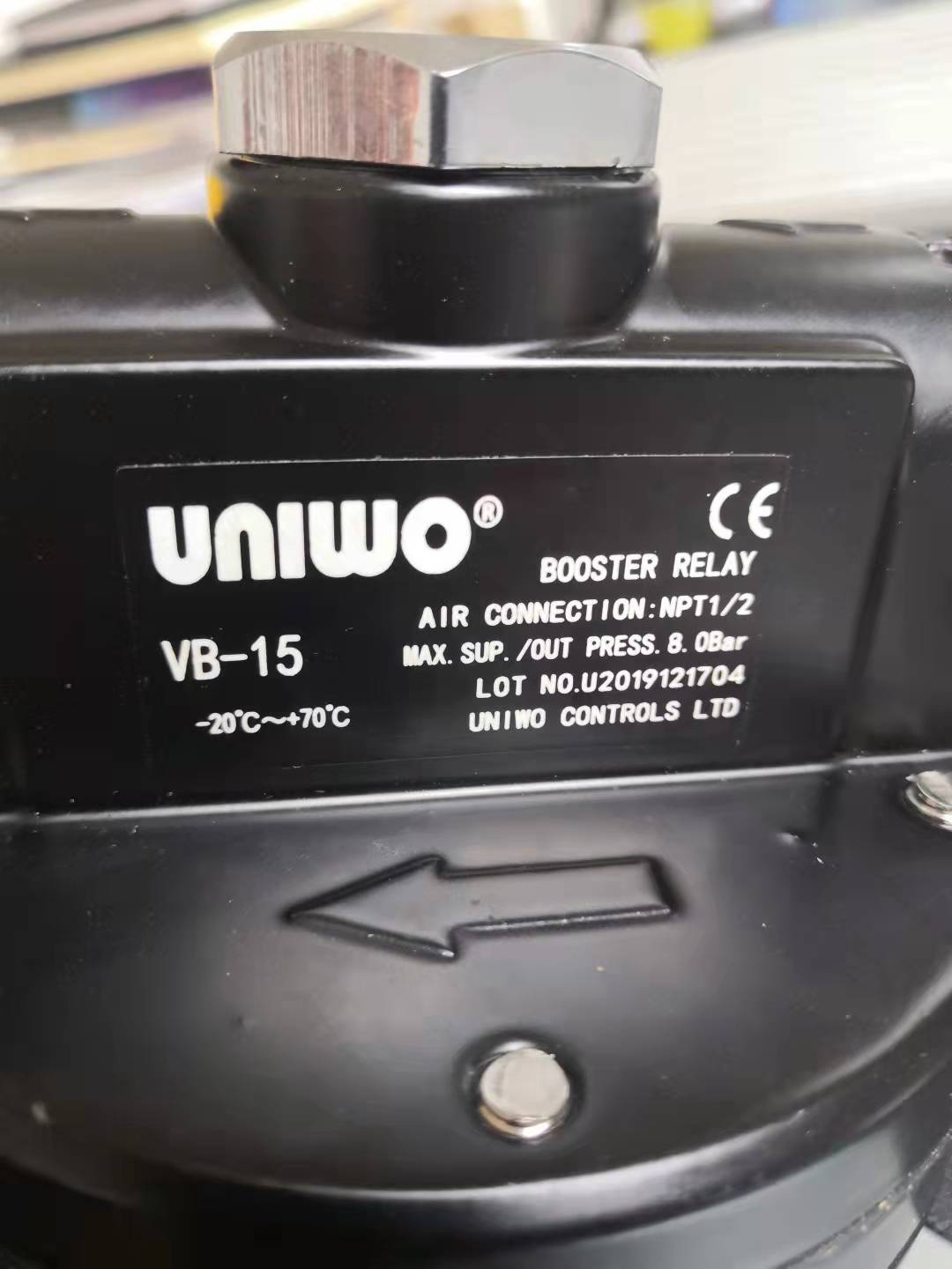 UNIWO气动放大器BOOSTER RELAY增速器VB-15  VB-10 VB-20