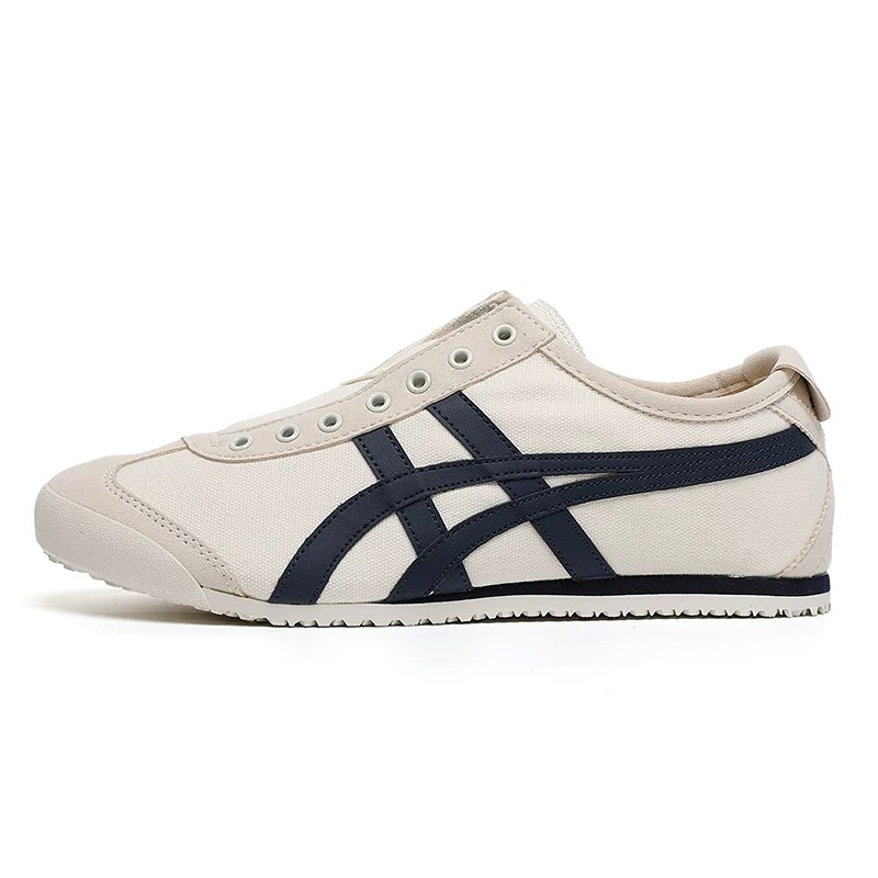 Onitsuka Shoes-Canvas-Navy Beige