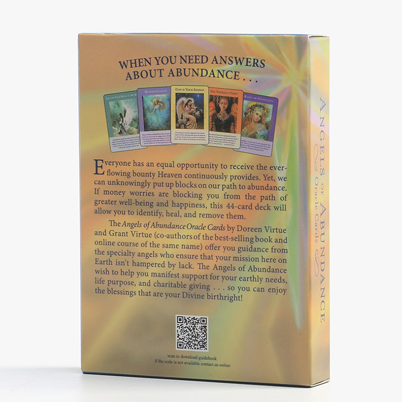 Cartes de tarot des anges de fortune oracle de l abondance_voghion.com