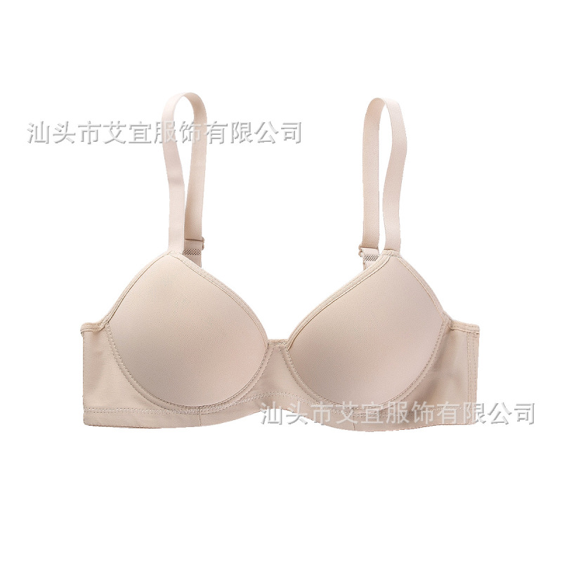 艾宜爆款跨境temu欧美女士透气内衣文胸收副乳防下垂聚拢薄文胸|undefined