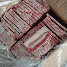 把子肉冷冻猪五花肉块中方肉片10kg件