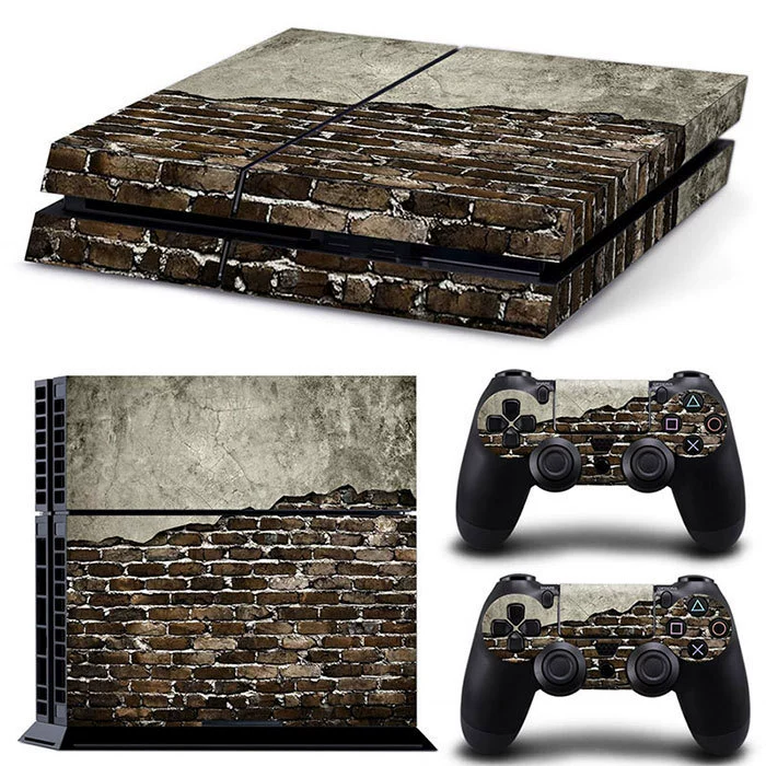 Скины‑наклейки для PS4 — модные мультяшные и стильные дизайны, матовый винил против царапин