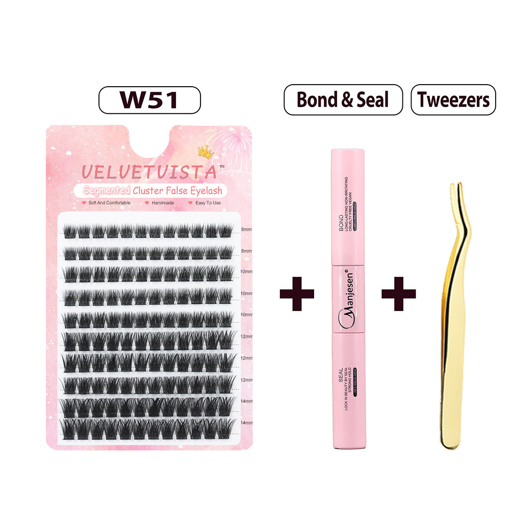 W51+(양면 접착제+금색 핀셋)