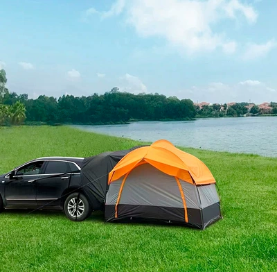 Car Tail Tent Side Tent Outdoor Camping Style Car Tail Tent Double Layer Suv Car Sunshade Tent Beach Tent Car Shed (Avtomobil dam çadırları) - tunnel-rear-tent-240210210cm