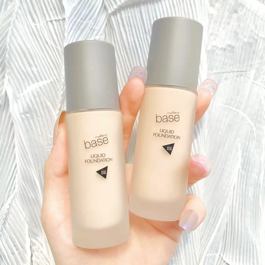 xixi粉底液遮瑕水润持久不脱妆轻薄干皮油皮混油bb霜膏养肤女学生