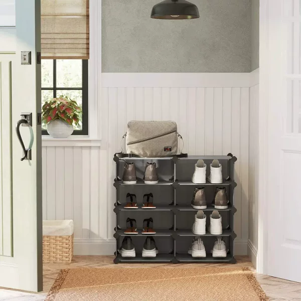 New simple storage shoe cabinet multi-layer floor storage cabinet household dormitory small storage box assembling device floor cabinet