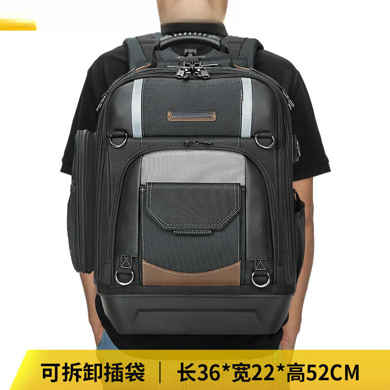 Changshengke herramientas duraderas carpintería paquete eléctrico multifuncional tela gruesa gran capacidad mochila de hombro