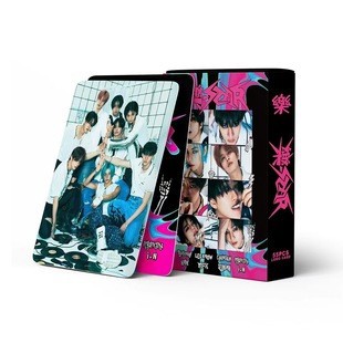 Cadena total de gran cantidad de nuevos productos en stock 55 tarjetas de álbum SKMyBreath KPOP estrella alrededor de la tarjeta de colección LOMO