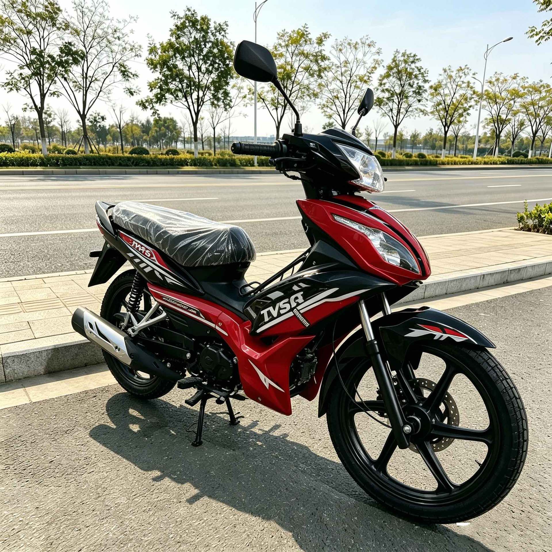 Cross-Border Supply of Curved Beam Motorcycles with Strict Quality Control and Sufficient Supply for the African Market, Bulk Supply of Two-Wheeled Vehicles for Export