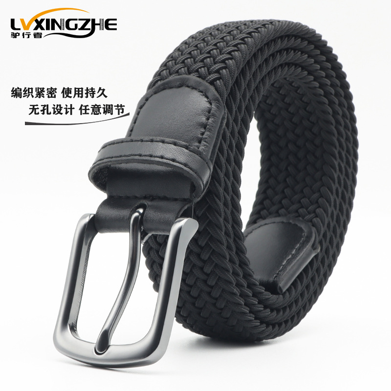 Woven travel tactics cloth elite belt for leisure