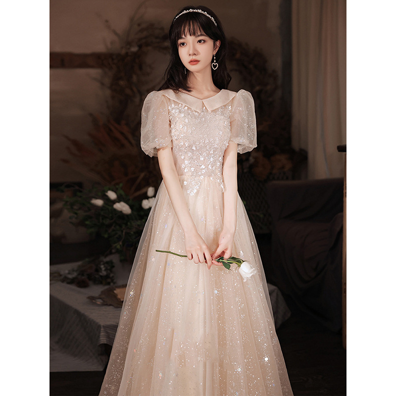 Fairy-Like Evening Dress 2026 Vocal Arts Exam Student Elegant Dress Gown Banquet Student Graduation Season Dress Fairy-Like Evening Dress 2026 Vocal Arts Exam Student Elegant Dress Gown Banquet Student Graduation Season Dress