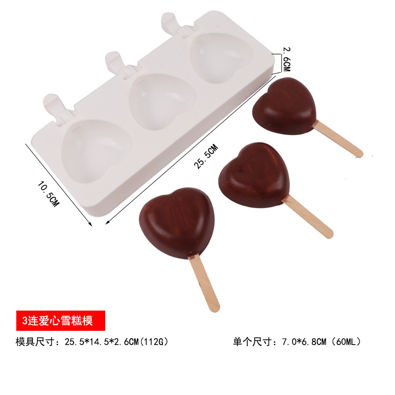 Tiktok de verano helado hecho en casa molde de paleta de helado pudín ovalado helado