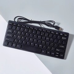 メーカー卸売 78 キー K1000 有線キーボード ビジネス オフィス ポータブル ノートブック外部チョコレート キーボード