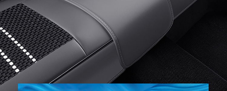 2025 Manufacturer Wholesale New Nappa Leather Diamond Seat Cover Ice Silk Four-Season Universal Car Five-Seater Cushion Seat Cover