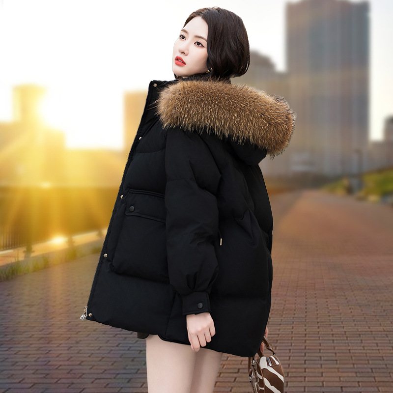 블랙(너구리털 칼라)