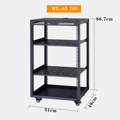 19inch Mobile Open Cabinet Electric car big tripod - wl-85-open-cabinet