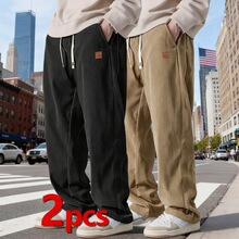 Z 49994 Corduroy Straight Leg Pants ��о��ֱͲ���� �羳