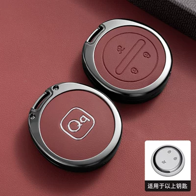 Suitable for 26 Models Car key bag - opp-bag-model-a-smart-3-button-single-shell-alas-red