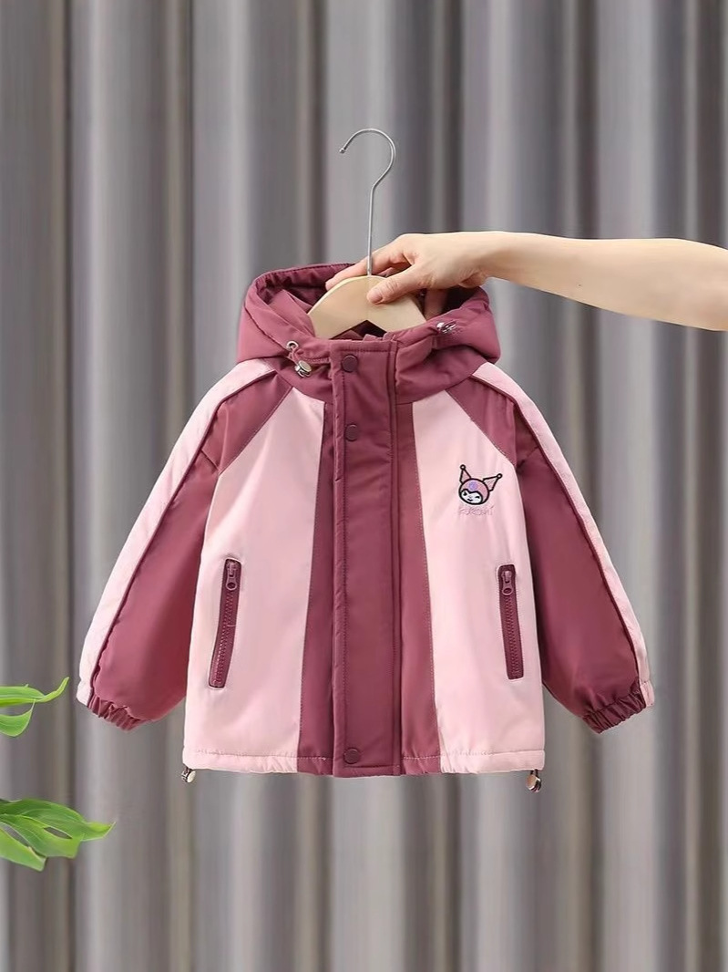 Niñas con camisa de algodón gruesa, invierno para niños, chaqueta de algodón coreana, chaqueta de algodón, ropa Kulomi