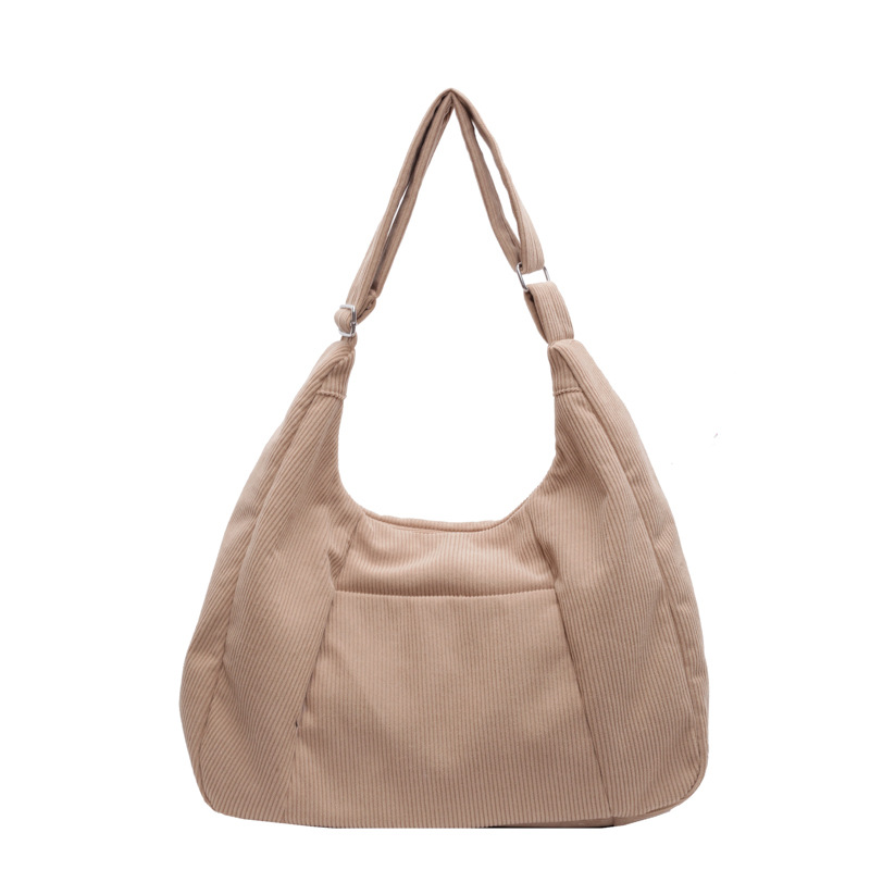 Bolsos Bolsos para mujer Bolsos especiales de gran capacidad 2024 otoño e invierno nuevo bolso bandolera salvaje bolso de tela para estudiantes de clase