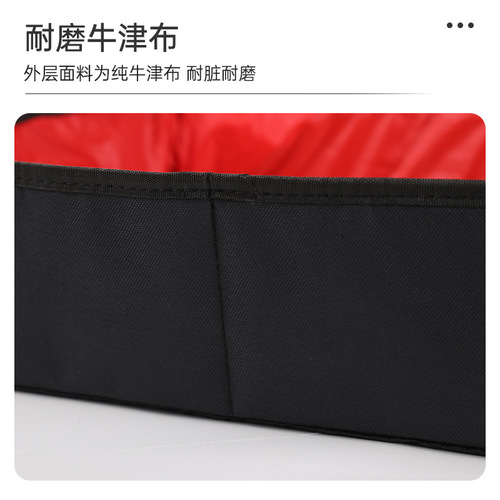 Wholesale foldable cat litter box dog toilet cross-border convenient and practical waterproof Oxford cloth cat litter box