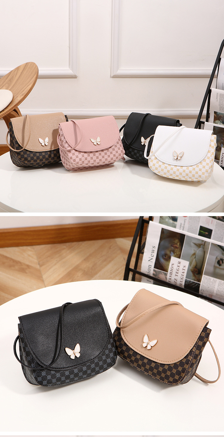 Borsa a tracolla a conchiglia stampata alla moda da donna_voghion.com