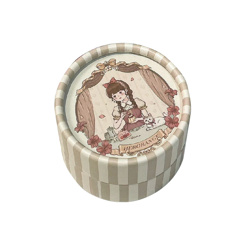 HERORANGE Sweet Wild Yue Face Embossed Blush Desnudo Maquillaje tierno no volante polvo natural coreano