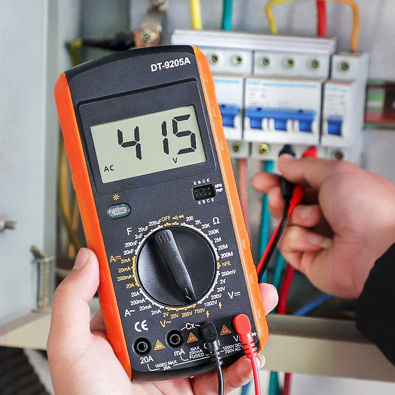 Industrial digital display multimeter portable high-precision multi-function automatic intelligent anti-burn multimeter Industrial digital display multimeter portable high-precision multi-function automatic intelligent anti-burn multimeter