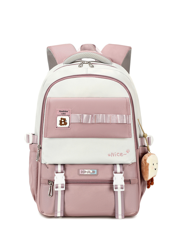 Mochila Jiang Lida de alta calidad para estudiantes de secundaria, estilo moderno, para chicas universitarias, simple, de gran capacidad, venta al por mayor