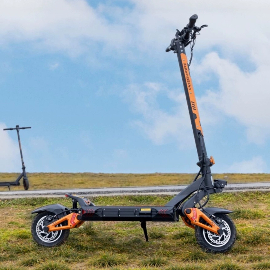 Cool Kirin KukirinG3Pro Scooter eléctrico de doble tracción Alta velocidad Larga duración de la batería Coche eléctrico plegable de alta potencia
