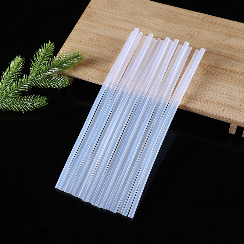 25kg整件裝高粘半透明膠條膠棒熱熔膠棒批發7mm11mm熱容膠棒