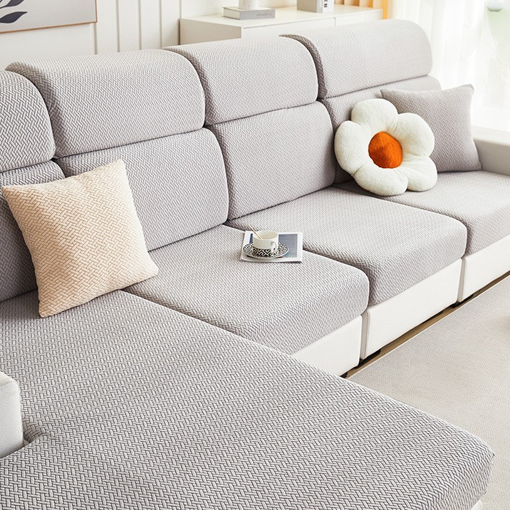 2025 nueva cubierta de sofá todo incluido cuatro estaciones antideslizante sofá cojín de sofá cojín elástico sofá sombrero