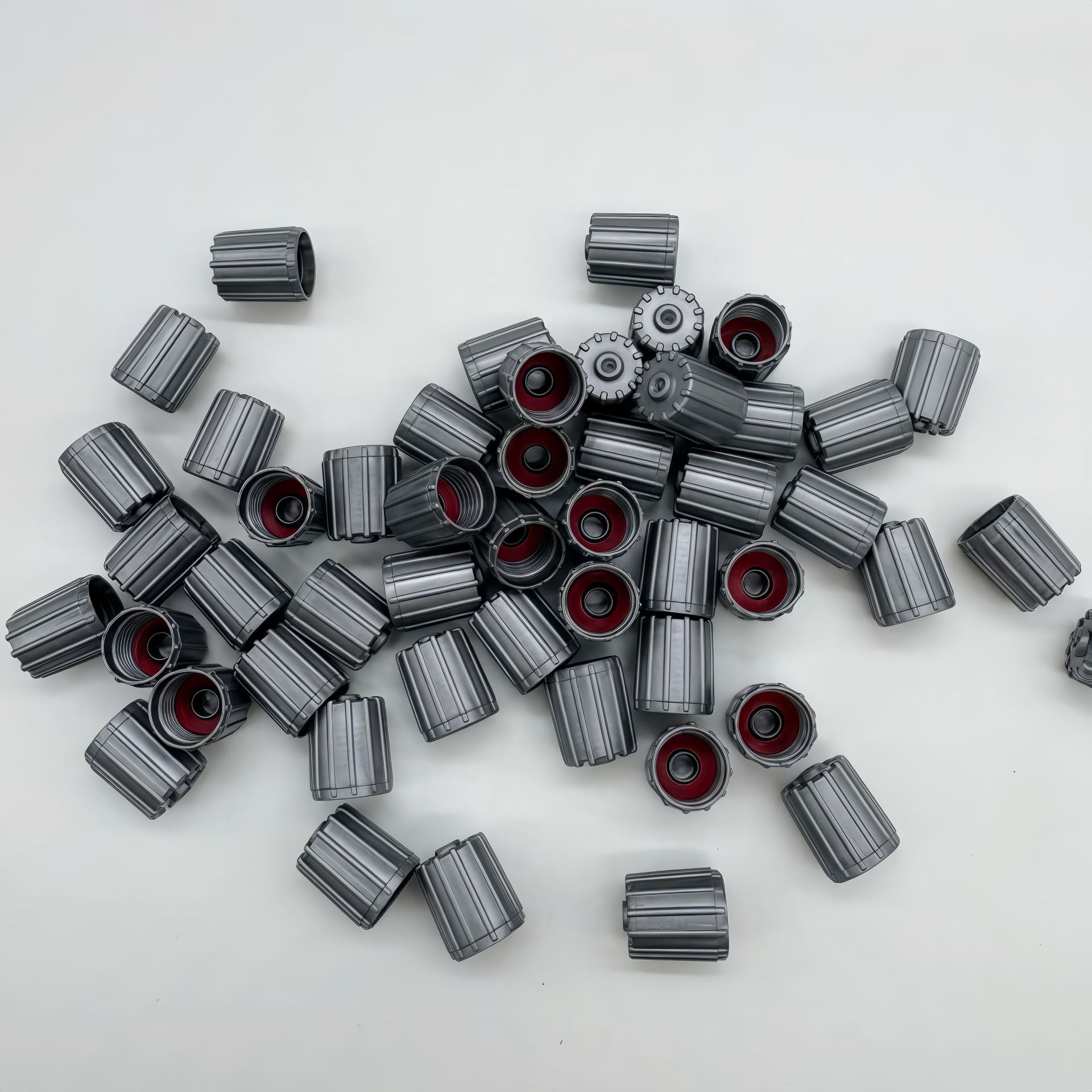 Car Tire Pressure Monitoring Special Tire Valve Cap Abs Gray Plastic Cap American Valve Cap Valve Cover