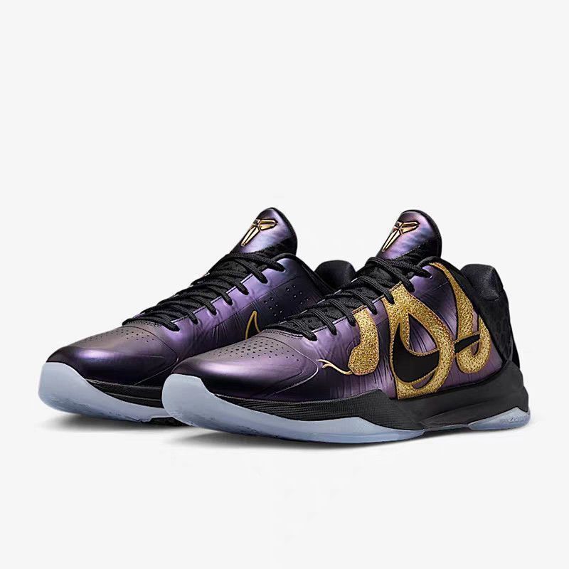 純正オリジナル コービー 5代目 バスケットボールシューズ Kobe5 蛇年ブーツ 耐摩耗性 滑り止め 衝撃吸収 男女兼用 エアクッション スポーツシューズ|undefined