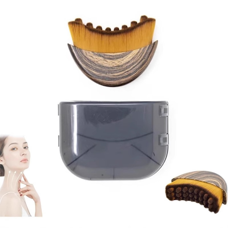 新款Lymphatic Contour Face Brush淋巴轮廓面部刷刮痧眼颈护理刷|undefined