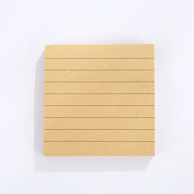 Sticky Notepad — Creative Tear-Off Message Pads, 7.5×7.5 cm, Assorted Cover Designs